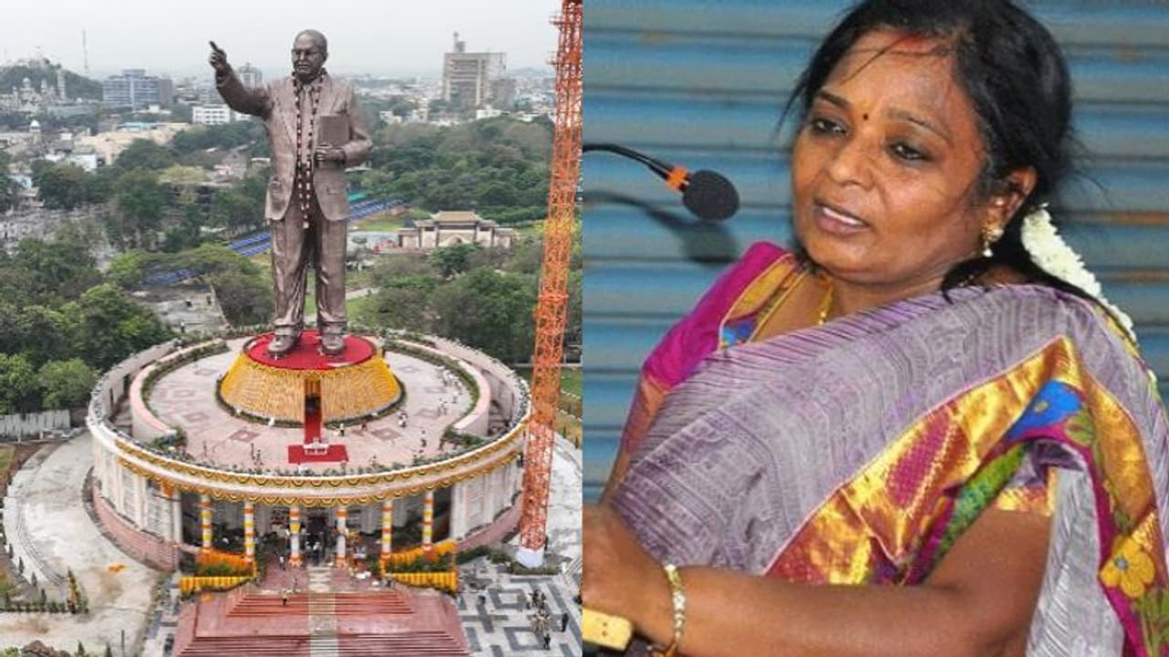 అంబేడ్కర్ విగ్రహావిష్కరణకు ఆహ్వానం లేదు.. చాలా బాధపడ్డాను: గవర్నర్ తమిళిసై అంబేడ్కర్ విగ్రహావిష్కరణకు ఆహ్వానం లేదు.. చాలా బాధపడ్డాను: గవర్నర్ తమిళిసై