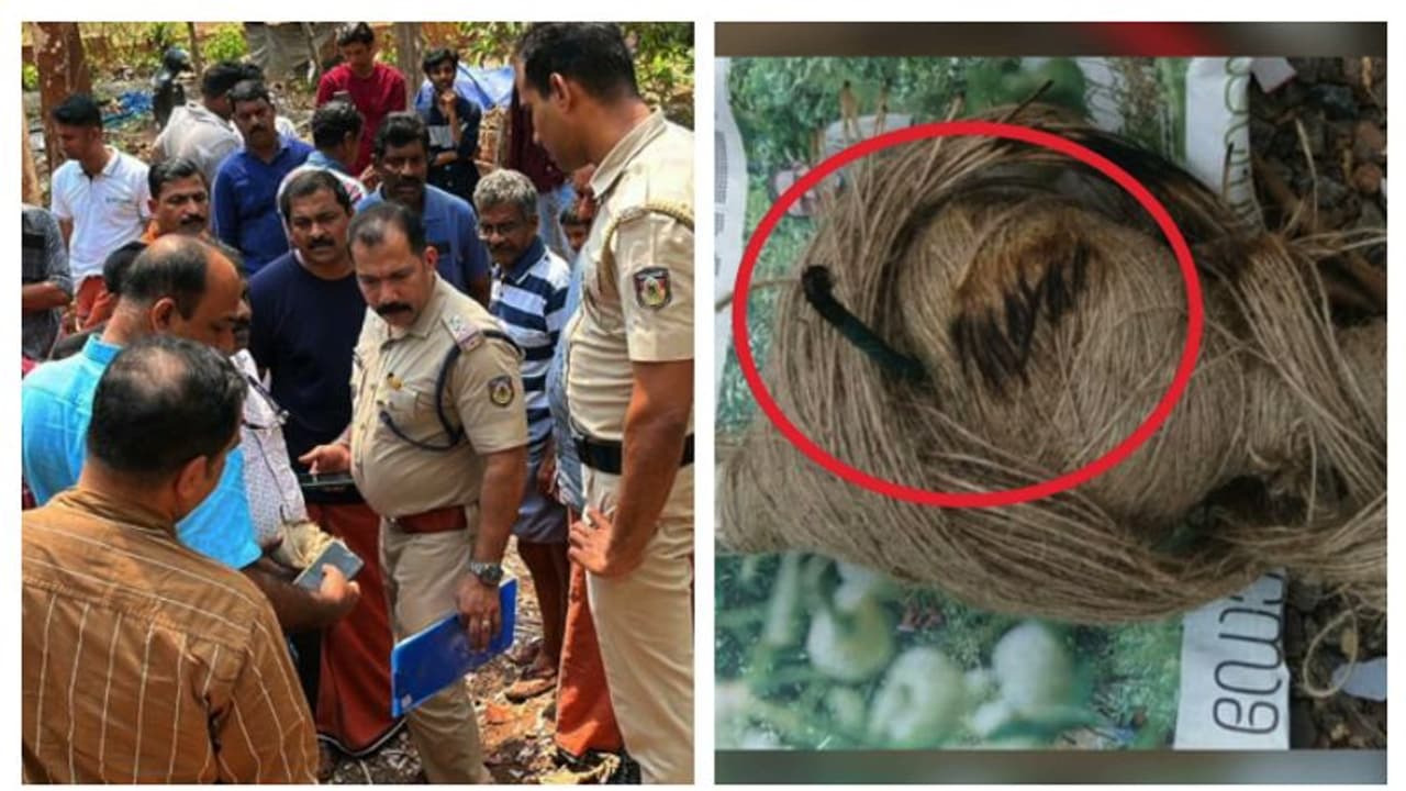 കണ്ണൂർ മയ്യിലിൽ വീടിന് പിറകിൽ സ്ഫോടക വസ്തു കണ്ടെത്തി കണ്ണൂർ മയ്യിലിൽ വീടിന് പിറകിൽ സ്ഫോടക വസ്തു കണ്ടെത്തി