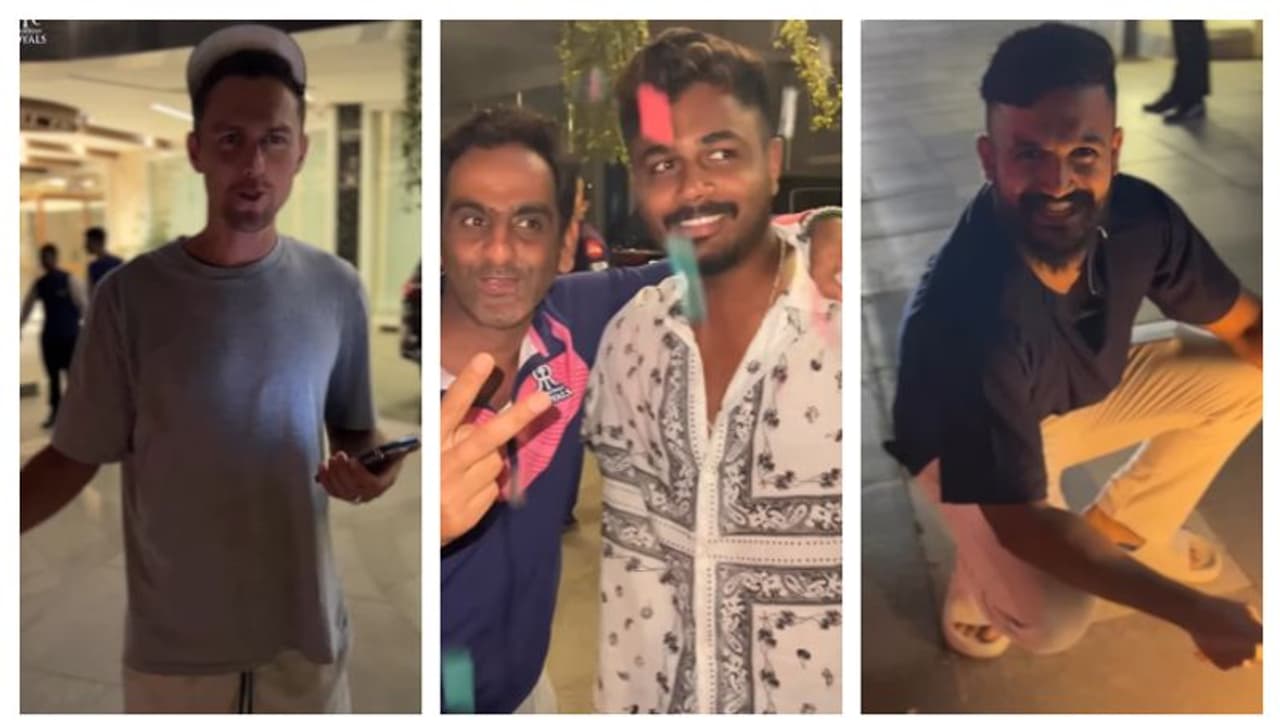 രാജസ്ഥാന് റോയല്സില് വിഷു ആഘോഷം! ഈ ദേശത്തെ വഴി അറിയില്ലെന്ന് ബോള്ട്ട്; ഏറ്റെടുത്ത് മലയാളികള് വീഡിയോ രാജസ്ഥാന് റോയല്സില് വിഷു ആഘോഷം! ഈ ദേശത്തെ വഴി അറിയില്ലെന്ന് ബോള്ട്ട്; ഏറ്റെടുത്ത് മലയാളികള് വീഡിയോ