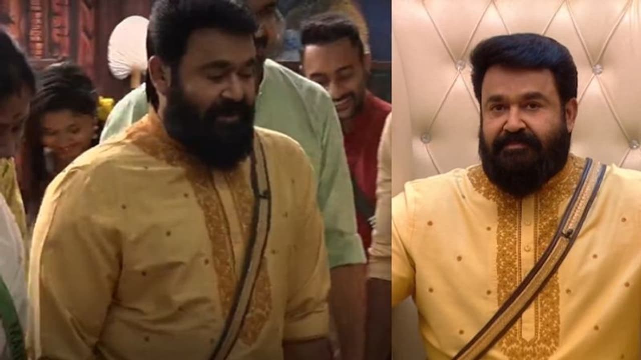 പിണക്കം മറന്ന് മോഹൻലാൽ ബിബി ഹൗസിൽ, ആടിയും പാടിയും മത്സരാർത്ഥികൾ, വിഷു ആഘോഷം കെങ്കേമം