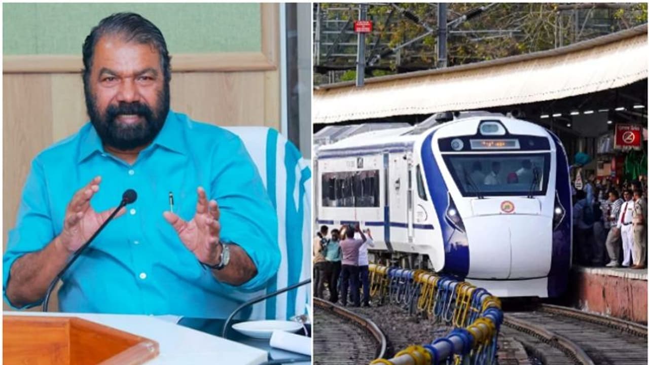 വന്ദേഭാരത് സ്വാഗതം ചെയ്ത് മന്ത്രി വി ശിവൻകുട്ടി; 'കണ്ണടച്ച് ഇരുട്ടാക്കരുത്', ചിലത് പറയാനുണ്ട്! വന്ദേഭാരത് സ്വാഗതം ചെയ്ത് മന്ത്രി വി ശിവൻകുട്ടി; 'കണ്ണടച്ച് ഇരുട്ടാക്കരുത്', ചിലത് പറയാനുണ്ട്!