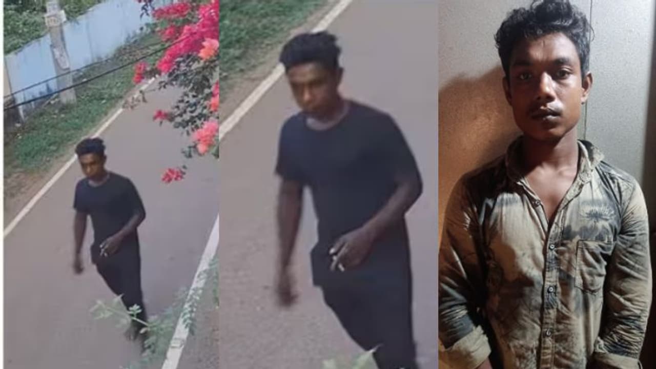 വയോധികയുടെ വീട്ടിൽ അതിക്രമിച്ച് കയറിയത് 2 തവണ, മാലപൊട്ടിക്കാൻ ശ്രമം; സിസിടിവി കുടുക്കി, ഒടുവിൽ അറസ്റ്റ് വയോധികയുടെ വീട്ടിൽ അതിക്രമിച്ച് കയറിയത് 2 തവണ, മാലപൊട്ടിക്കാൻ ശ്രമം; സിസിടിവി കുടുക്കി, ഒടുവിൽ അറസ്റ്റ്