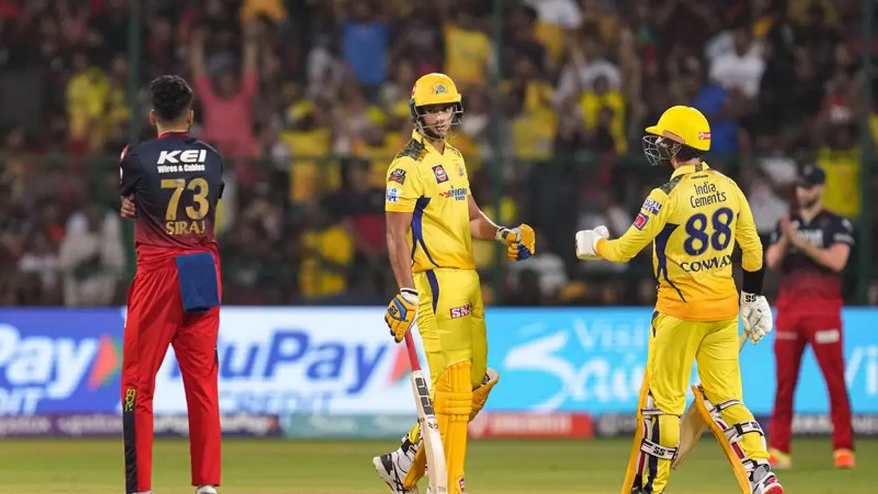 IPL 2023: Conway Dube show overpowers du Plessis Maxwell as CSK outweighs RCB; fans overjoyed