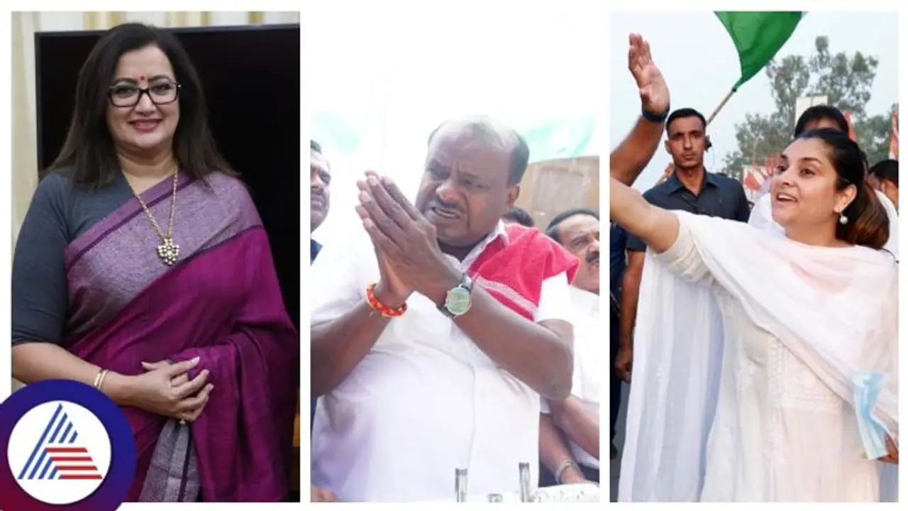 ಮಂಡ್ಯದಲ್ಲಿ ಹೆಚ್‌ಡಿಕೆ ಸೋಲಿಸಲು ಮೆಗಾ ಪ್ಲಾನ್: ಸುಮಲತಾ ರಮ್ಯಾ ಕಣಕ್ಕೆ, ದಳಪತಿಗಳಿಗೆ ವಿರೋಧಿಗಳ ಶಾಕ್!