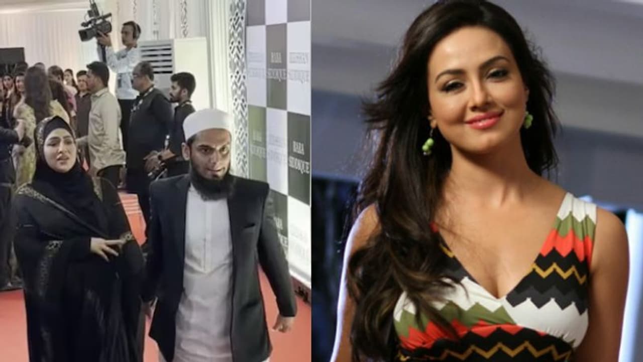 கர்ப்பமாக இருக்கும் சிம்பு பட நடிகையை தரதரவென இழுத்துச் சென்ற கணவர்... இணையத்தில் தீயாய் பரவும் வீடியோ