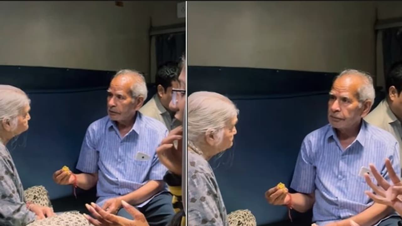 ನಿನಗೆ ನಾನು ನನಗೆ ನೀನು... ವೃದ್ಧ ಜೋಡಿಯ ಬಾಂಧವ್ಯದ ವಿಡಿಯೋ ವೈರಲ್ ನಿನಗೆ ನಾನು ನನಗೆ ನೀನು... ವೃದ್ಧ ಜೋಡಿಯ ಬಾಂಧವ್ಯದ ವಿಡಿಯೋ ವೈರಲ್