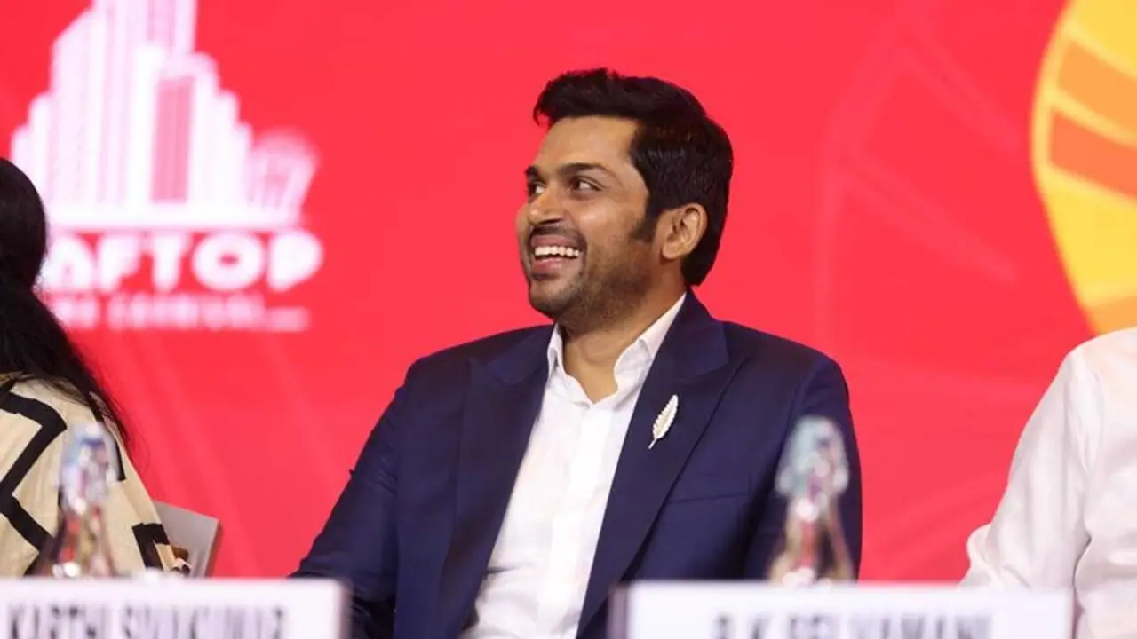 தமிழ்த் திரையுலகம் உலக அரங்கில் பெரும் அலைகளை உருவாக்கும் திறனைக் கொண்டுள்ளது: கார்த்தி பெருமிதம்!