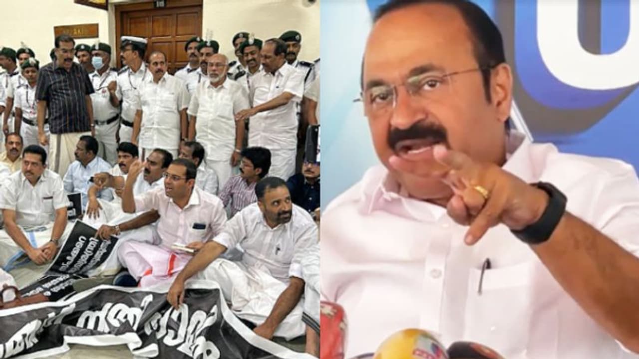 ഭീഷണി വേണ്ട, മന്ത്രിമാരുടെ പേഴ്സണൽസ്റ്റാഫിന് നോട്ടീസ് നൽകാൻ നിയമസഭ സെക്രട്ടറിയേറ്റിന് ധൈര്യമുണ്ടോ?വിഡി സതീശന് ഭീഷണി വേണ്ട, മന്ത്രിമാരുടെ പേഴ്സണൽസ്റ്റാഫിന് നോട്ടീസ് നൽകാൻ നിയമസഭ സെക്രട്ടറിയേറ്റിന് ധൈര്യമുണ്ടോ?വിഡി സതീശന്