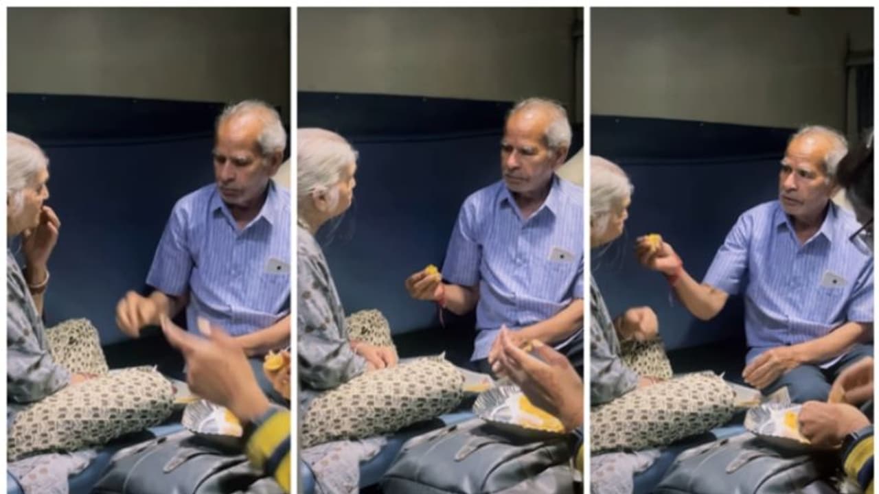 രോഗിയായ ഭാര്യക്ക് ഭക്ഷണം നൽകുന്ന വൃദ്ധന്‍റെ വീഡിയോ സാമൂഹിക മാധ്യമങ്ങളില്‍ വൈറല്‍ 