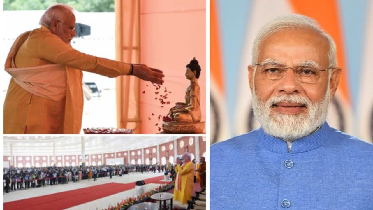 ಇದು ಅತ್ಯಂತ ಸವಾಲಿನ ಸಮಯ; ಬುದ್ಧನ ಬೋಧನೆಗಳು ಜಾಗತಿಕ ಸಮಸ್ಯೆಗಳಿಗೆ ಪರಿಹಾರ ನೀಡುತ್ತೆ: ಪ್ರಧಾನಿ ಮೋದಿ ಇದು ಅತ್ಯಂತ ಸವಾಲಿನ ಸಮಯ; ಬುದ್ಧನ ಬೋಧನೆಗಳು ಜಾಗತಿಕ ಸಮಸ್ಯೆಗಳಿಗೆ ಪರಿಹಾರ ನೀಡುತ್ತೆ: ಪ್ರಧಾನಿ ಮೋದಿ