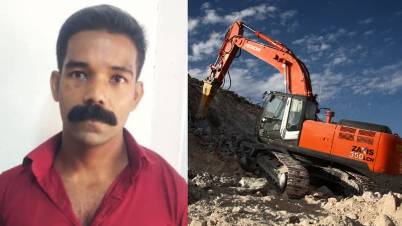 നിർത്തിയിട്ട ഹിറ്റാച്ചിയിൽ നിന്നും ബാറ്ററി മോഷ്ടിച്ചു, മറ്റൊരാൾക്ക് മറിച്ച് വിറ്റു; 'ജാക്കി അഖിൽ' പിടിയിൽ നിർത്തിയിട്ട ഹിറ്റാച്ചിയിൽ നിന്നും ബാറ്ററി മോഷ്ടിച്ചു, മറ്റൊരാൾക്ക് മറിച്ച് വിറ്റു; 'ജാക്കി അഖിൽ' പിടിയിൽ