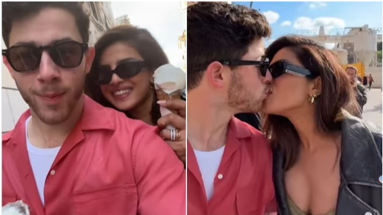 ಲಿಪ್‌ಕಿಸ್ ಮಾಡಿ ಐಸ್‌ಕ್ರೀಂ ತಿಂದ ಪ್ರಿಯಾಂಕಾ ದಂಪತಿ; ರೋಮ್ ಬೀದಿಲಿ ನಿಕ್ ಜೋಡಿ ರೊಮ್ಯಾನ್ಸ್, ವಿಡಿಯೋ ವೈರಲ್