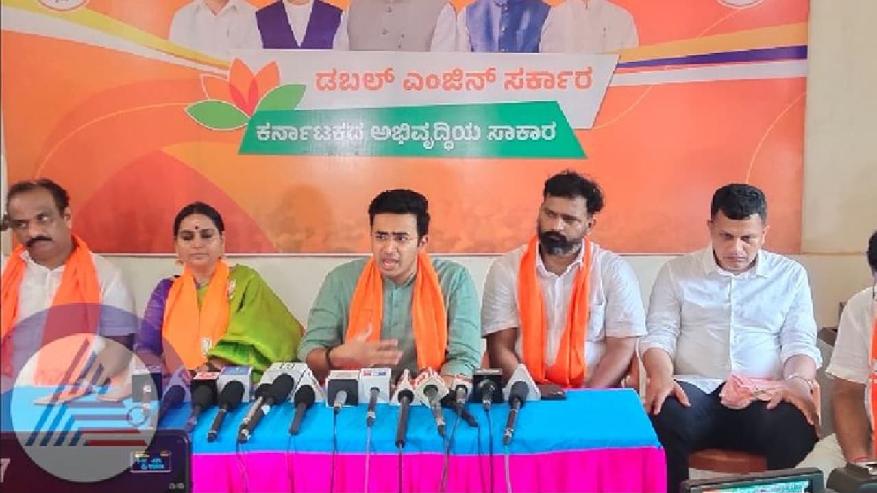 ಭ್ರಷ್ಟಾಚಾರ ಆರೋಪ ಸಾಬೀತುಪಡಿಸಿ: ತೇಜಸ್ವಿ ಸೂರ್ಯ ಸವಾಲು ಭ್ರಷ್ಟಾಚಾರ ಆರೋಪ ಸಾಬೀತುಪಡಿಸಿ: ತೇಜಸ್ವಿ ಸೂರ್ಯ ಸವಾಲು