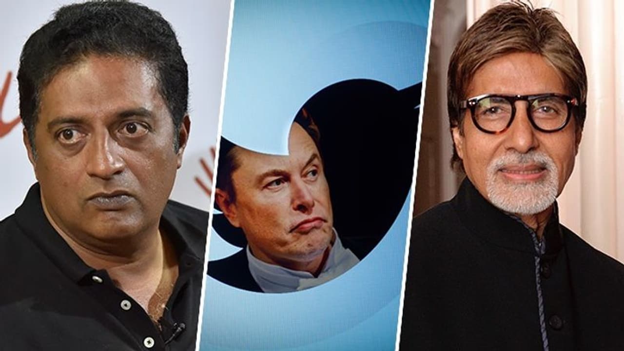 Twitter removes Blue Verified Badge: Amitabh Bachchan to Prakash Raj and more react to Elon Musk's decision Twitter removes Blue Verified Badge: Amitabh Bachchan to Prakash Raj and more react to Elon Musk's decision