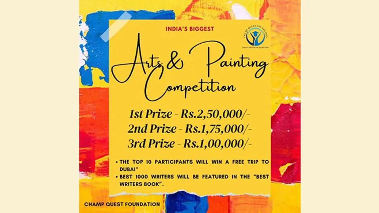 Indians' Biggest Arts & Painting Competition Announced!