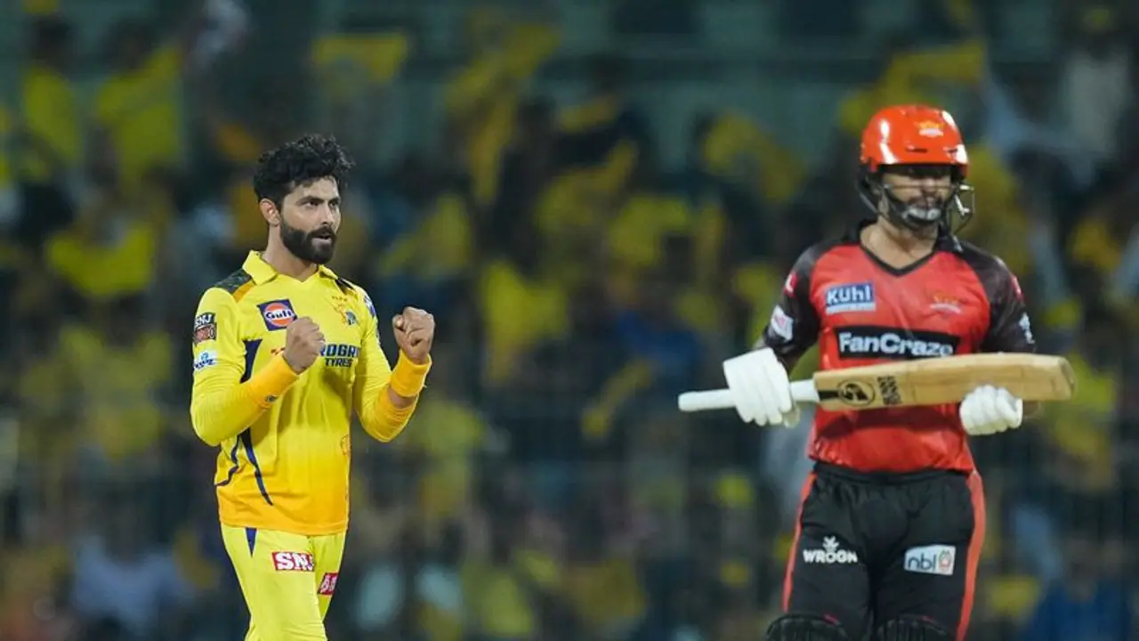 IPL 2023: Ravindra Jadeja Devon Conway show keeps CSK going with 7 wicket win over SRH IPL 2023: Ravindra Jadeja Devon Conway show keeps CSK going with 7 wicket win over SRH
