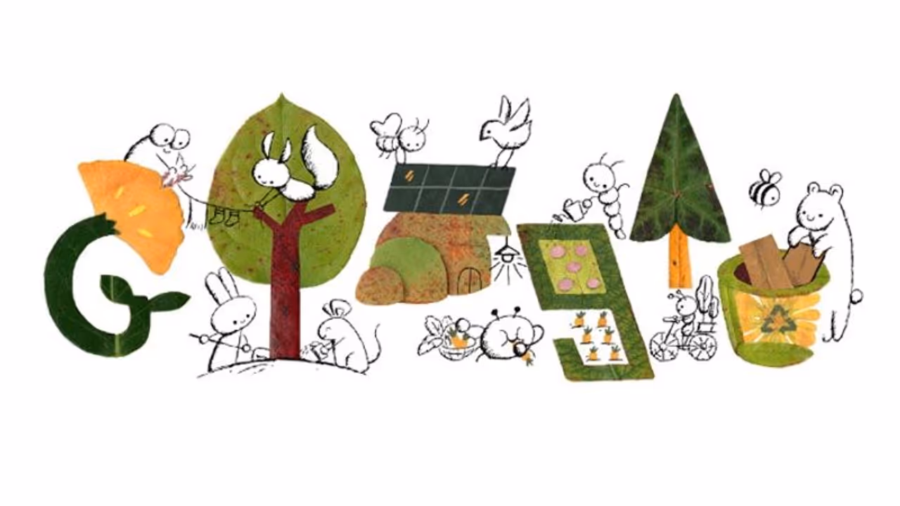 World Earth Day 2023: Google Doodle highlights climate change, urges citizens to make sustainable choices World Earth Day 2023: Google Doodle highlights climate change, urges citizens to make sustainable choices