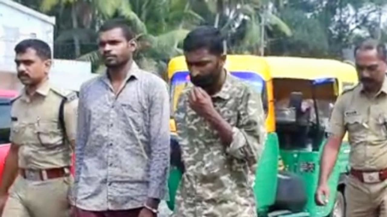 പട്ടാപ്പകൽ പെട്രോൾ പമ്പ് മാനേജരിൽ നിന്ന് പണംകവർന്ന കേസ്: മീശ വിനീതിനെയും കൂട്ടാളിയെയും എത്തിച്ച് തെളിവെടുത്തു പട്ടാപ്പകൽ പെട്രോൾ പമ്പ് മാനേജരിൽ നിന്ന് പണംകവർന്ന കേസ്: മീശ വിനീതിനെയും കൂട്ടാളിയെയും എത്തിച്ച് തെളിവെടുത്തു