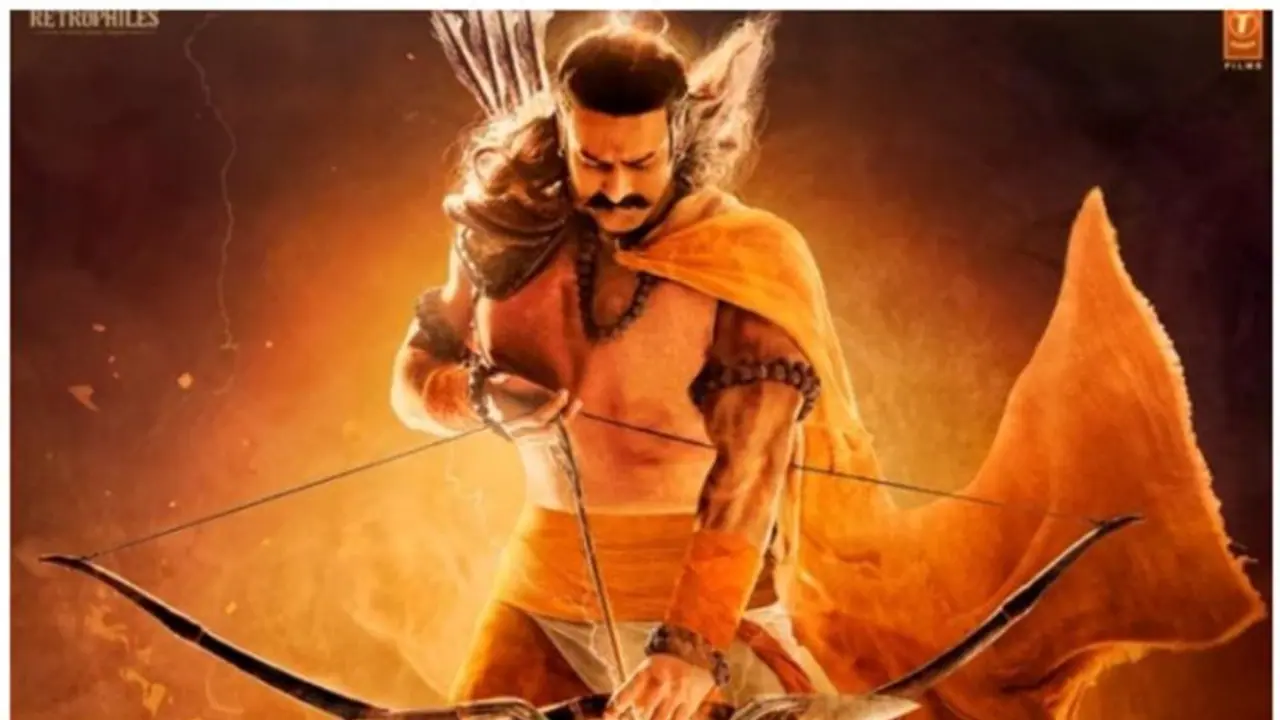 கையில் அம்பேந்திய பிரபாஸ்! அட்சய திரிதியை முன்னிட்டு வெளியான 'ஆதி புருஷ்' பட புதிய போஸ்டர் மற்றும் பாடல்! கையில் அம்பேந்திய பிரபாஸ்! அட்சய திரிதியை முன்னிட்டு வெளியான 'ஆதி புருஷ்' பட புதிய போஸ்டர் மற்றும் பாடல்!