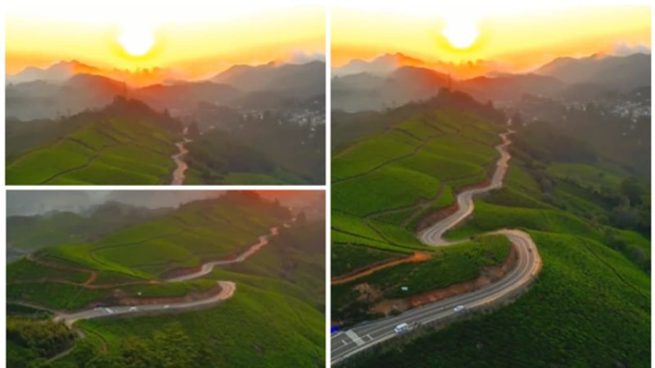 ദൈവത്തിന്‍റെ സ്വന്തം നാട്; മൂന്നാറിലെ അതിമനോഹര കാഴ്ചയില്‍ അമ്പരന്ന് നെറ്റിസണ്‍സ് 