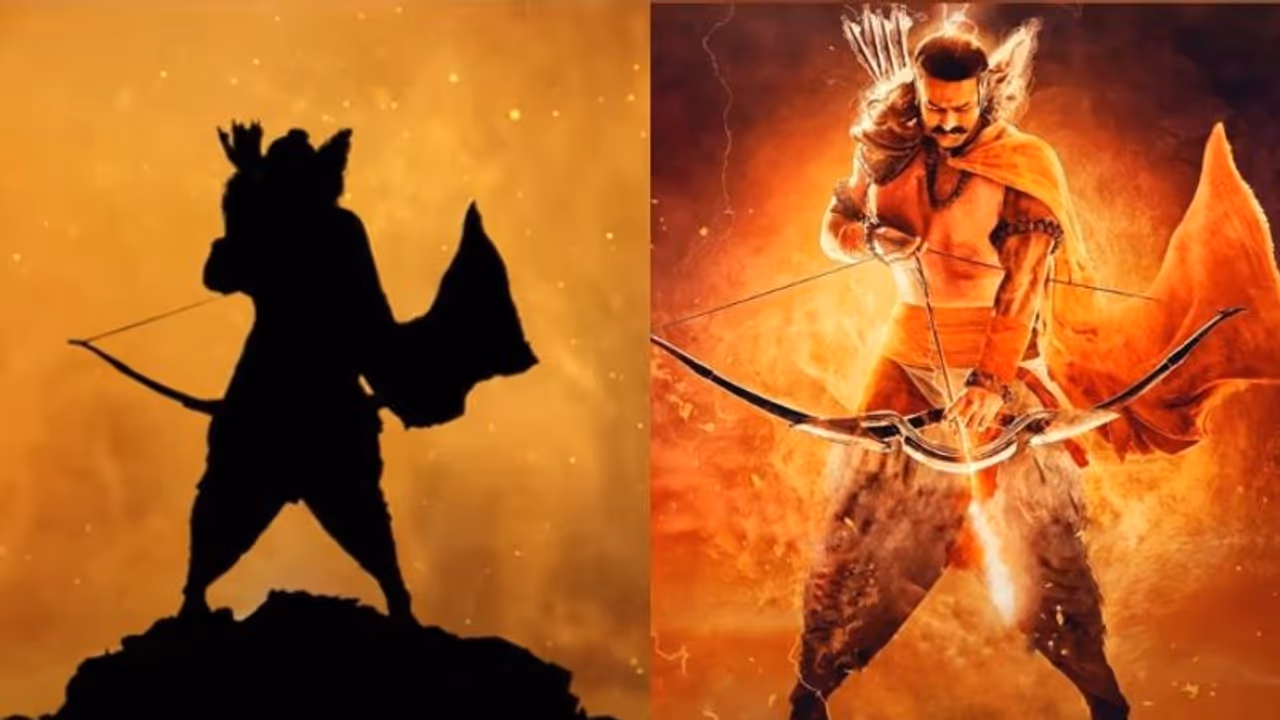 കയ്യിൽ അമ്പും വില്ലുമേന്തി 'രാമൻ'; ആദിപുരുഷ് 'ജയ്ശ്രീറാം' പോസ്റ്ററെത്തി, റിലീസ് ഉടൻ