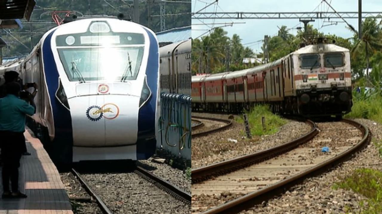 വന്ദേ ഭാരത്: ട്രെയിൻ സമയങ്ങളിൽ മാറ്റം, സർവീസുകൾക്ക് നിയന്ത്രണം; തിരൂരിൽ സ്റ്റോപ്പ് ആവശ്യപ്പെട്ട് പ്രതിഷേധം വന്ദേ ഭാരത്: ട്രെയിൻ സമയങ്ങളിൽ മാറ്റം, സർവീസുകൾക്ക് നിയന്ത്രണം; തിരൂരിൽ സ്റ്റോപ്പ് ആവശ്യപ്പെട്ട് പ്രതിഷേധം