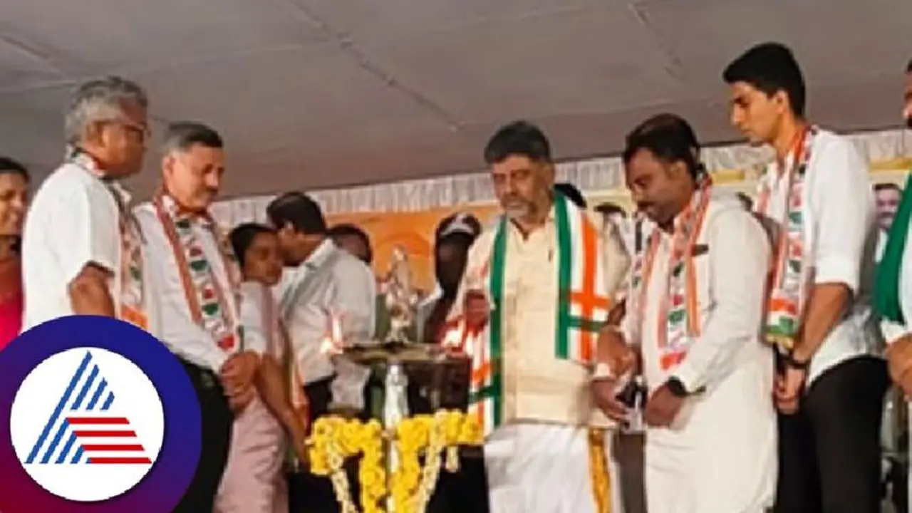 ಕಮಲ ಕೆರೆಯಲ್ಲಿದ್ರೆ ಚೆಂದ, ತೆನೆ ಹೊಲದಲ್ಲಿದ್ರೆ ಚೆಂದ, ದಾನ ಮಾಡುವ ಕೈ ಅಧಿಕಾರದಲ್ಲಿದ್ರೆ ಚೆಂದ : ಡಿಕೆಶಿ