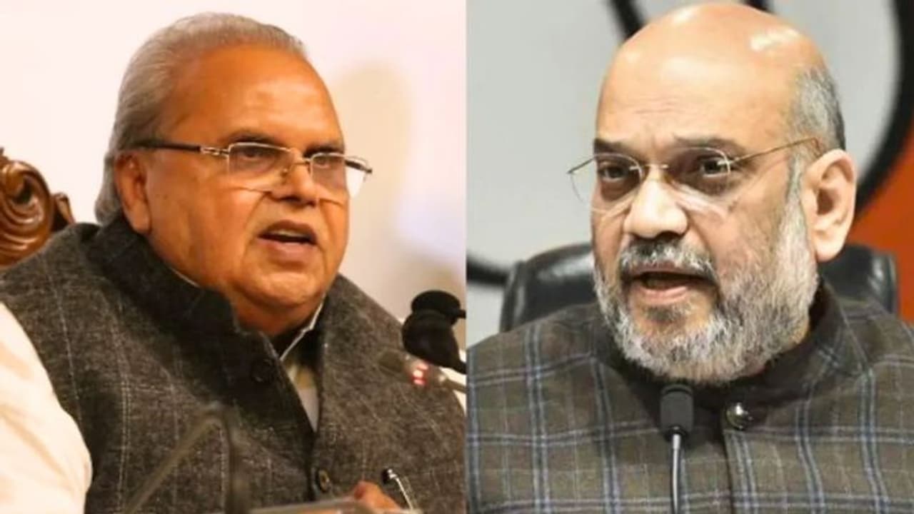 புல்வாமா தாக்குதல்: இவர்கள் தான் காரணம்..சத்யபால் மாலிக் அதிரடி அமித் ஷா கொடுத்த விளக்கம்