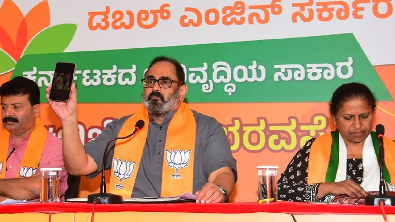 ಲಿಂಗಾಯತ ಸಮುದಾಯಕ್ಕೆ ಸಿದ್ದರಾಮಯ್ಯ ಅವಮಾನ: ರಾಜೀವ್‌ ಚಂದ್ರಶೇಖರ್‌