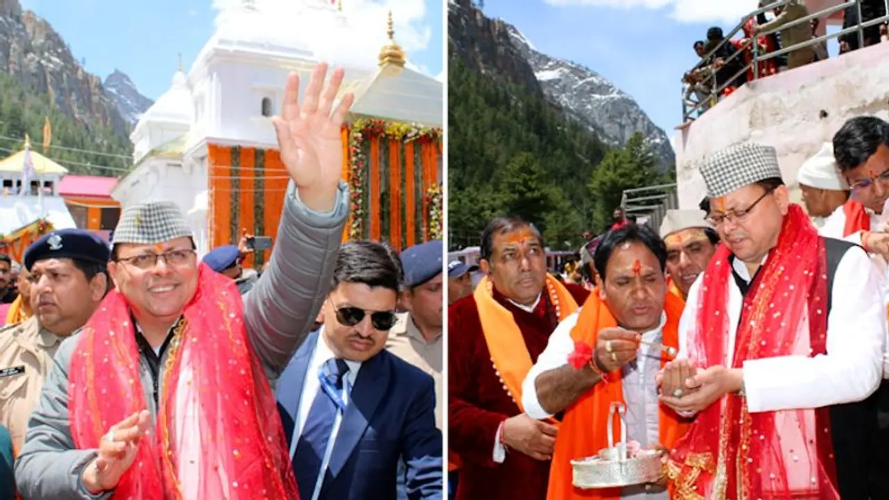 Char Dham Yatra begins with opening of Gangotri and Yamunotri shrines; CM assures smooth pilgrimage