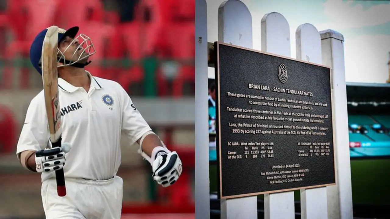 Sachin Tendulkar's 50th birthday: Sydney Cricket Ground (SCG) gate named after Master Blaster