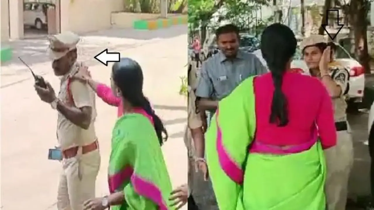 வைரல் வீடியோ: போலீசாரை அறைந்த ஒய்.எஸ் ஷர்மிளா..வினாத்தாள் கசிவு போராட்டத்தில் பகீர் சம்பவம்