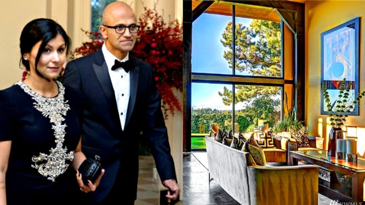 62 കോടിയുടെ അത്യാഢംബര ഭവനം; ഇത് മൈക്രോസോഫ്റ്റ് സിഇഒ സത്യ നാദെല്ലയുടെ സ്വപ്ന സാക്ഷാത്കാരം 62 കോടിയുടെ അത്യാഢംബര ഭവനം; ഇത് മൈക്രോസോഫ്റ്റ് സിഇഒ സത്യ നാദെല്ലയുടെ സ്വപ്ന സാക്ഷാത്കാരം