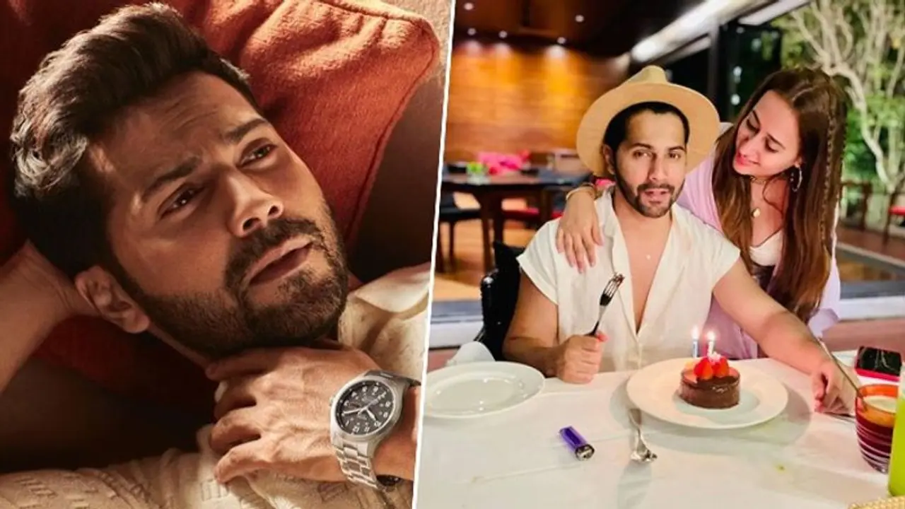 Varun Dhawan celebrates 36th birthday with wife Natasha Dalal, hails his fans for their support, SEE PICTURES Varun Dhawan celebrates 36th birthday with wife Natasha Dalal, hails his fans for their support, SEE PICTURES