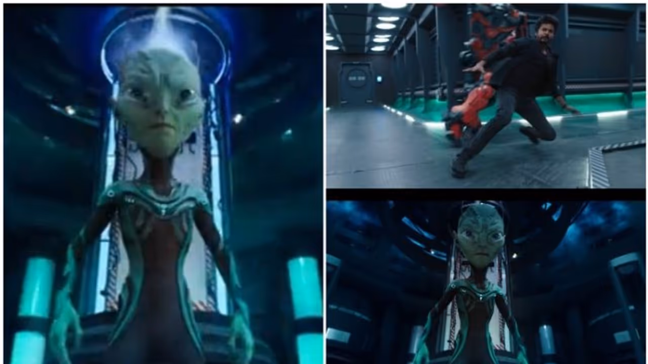 தீபாவளியை குறிவைத்த சிவகார்த்திகேயனின் 'அயலான்'! மாஸ் காட்டும் கிலிம்ஸி வீடியோவை வெளியிட்ட படக்குழு! 