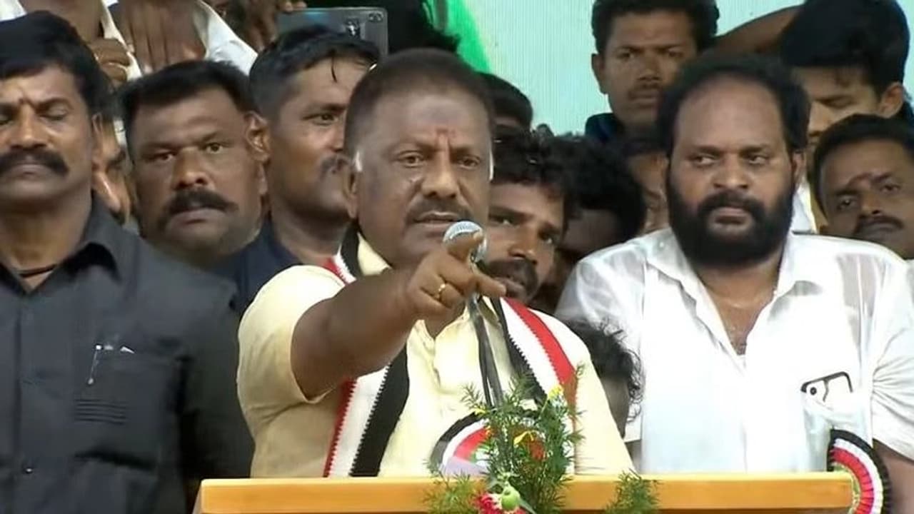 ஆட்சியின் மீதுள்ள அதிருப்தியை திசை திருப்ப சனாதனம் என்ற போர்வையில் மக்களை ஏமாற்றும் திமுக விளாசும் ஓபிஎஸ் ஆட்சியின் மீதுள்ள அதிருப்தியை திசை திருப்ப சனாதனம் என்ற போர்வையில் மக்களை ஏமாற்றும் திமுக விளாசும் ஓபிஎஸ்