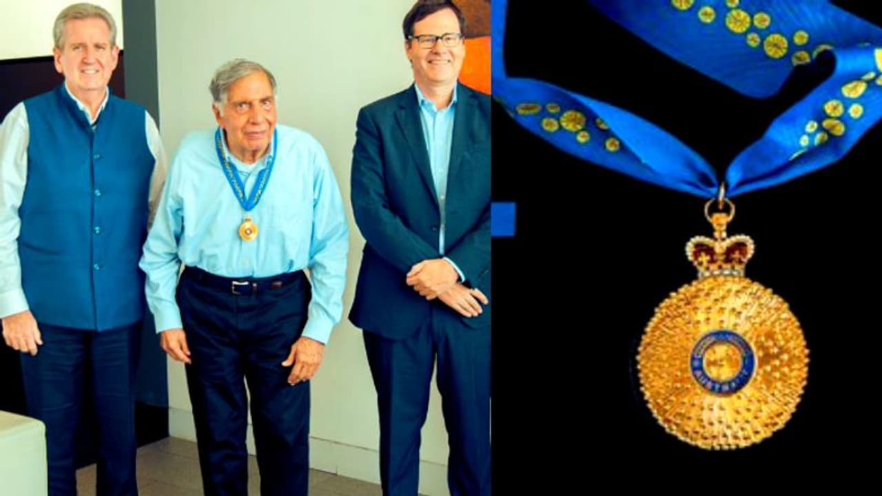 ഇന്ത്യയുടെ അഭിമാനം ഉയർത്തി രത്തൻ ടാറ്റ; ഓസ്ട്രേലിയയുടെ പരമോന്നത സിവിലിയൻ ബഹുമതി രാജ്യത്തേക്ക് ഇന്ത്യയുടെ അഭിമാനം ഉയർത്തി രത്തൻ ടാറ്റ; ഓസ്ട്രേലിയയുടെ പരമോന്നത സിവിലിയൻ ബഹുമതി രാജ്യത്തേക്ക്