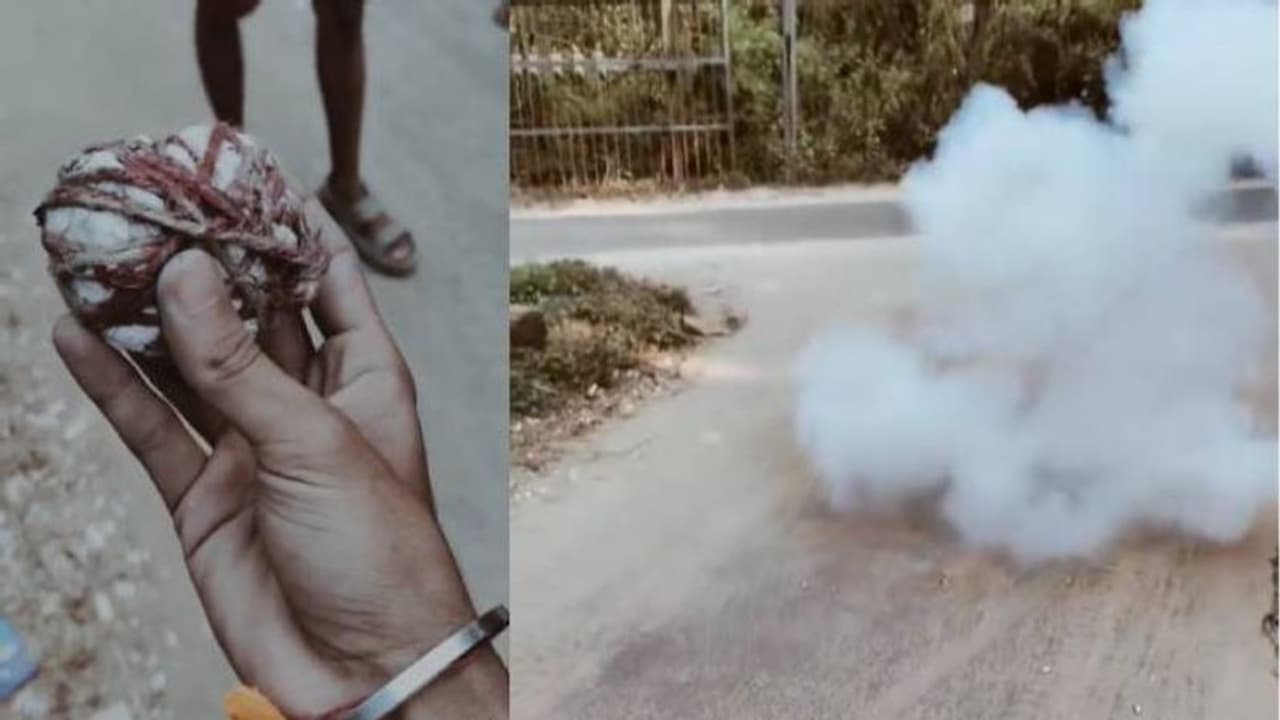 ഏറ് പടക്കം ഉണ്ടാക്കി സ്ഫോടനം നടത്തി ദൃശ്യം പകർത്തി പ്രചരിപ്പിച്ചു, വിദ്യാർത്ഥി പിടിയിൽ