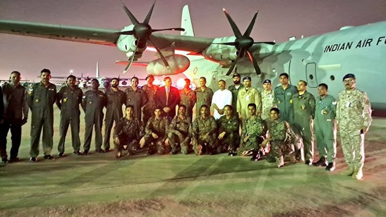 Operation Kaveri: IAF C 130J aircraft evacuate 250 Indians from war ravaged Sudan Operation Kaveri: IAF C 130J aircraft evacuate 250 Indians from war ravaged Sudan