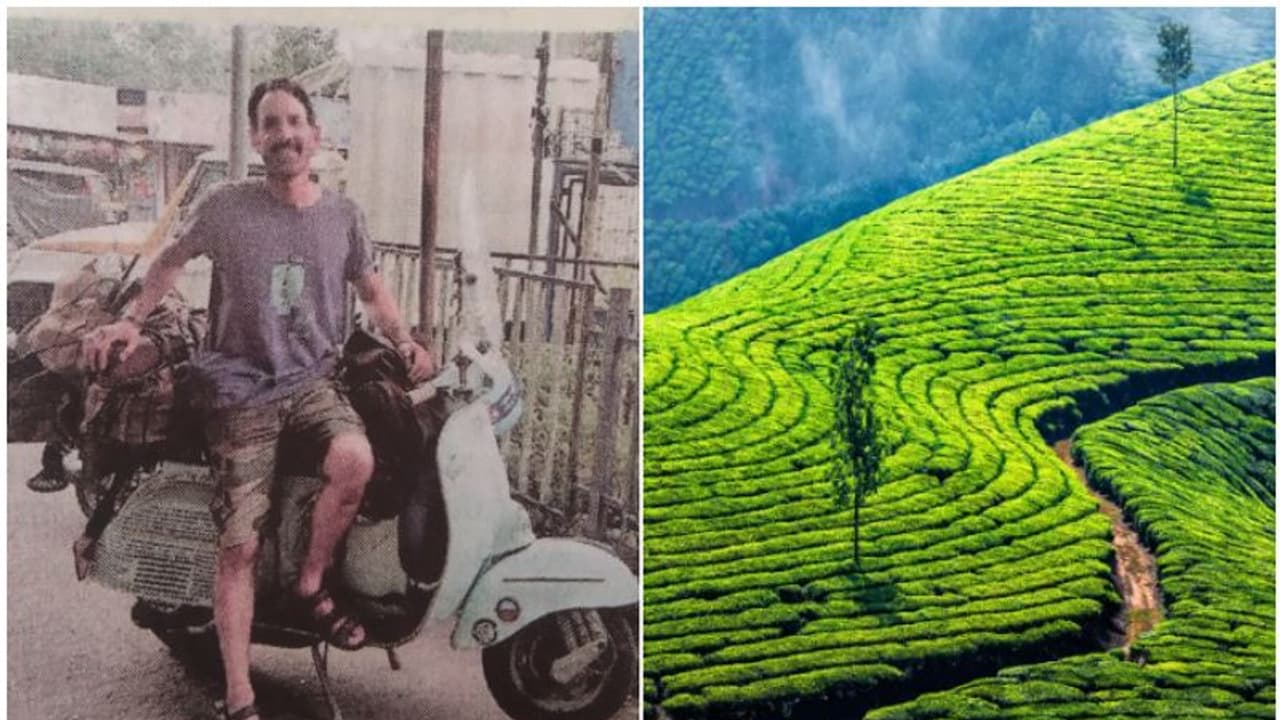 യാത്ര തുടങ്ങിയിട്ട് 6 വർഷം, പിന്നിട്ടത് 100 രാജ്യങ്ങൾ; സ്കൂട്ടറിൽ ലോകം ചുറ്റുന്ന ഇറ്റാലിയൻ സ്വദേശി മൂന്നാറിൽ