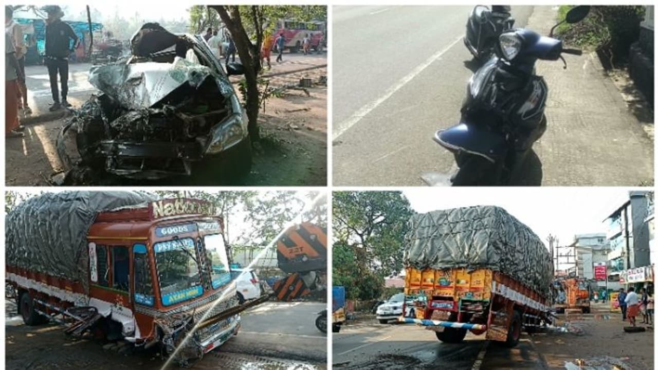 സംസ്ഥാനത്തെ അഞ്ചിടങ്ങളിൽ വാഹനാപകടം; ഒരു കുട്ടിയുള്പ്പെടെ ഏഴ് പേർക്ക് ദാരുണാന്ത്യം സംസ്ഥാനത്തെ അഞ്ചിടങ്ങളിൽ വാഹനാപകടം; ഒരു കുട്ടിയുള്പ്പെടെ ഏഴ് പേർക്ക് ദാരുണാന്ത്യം