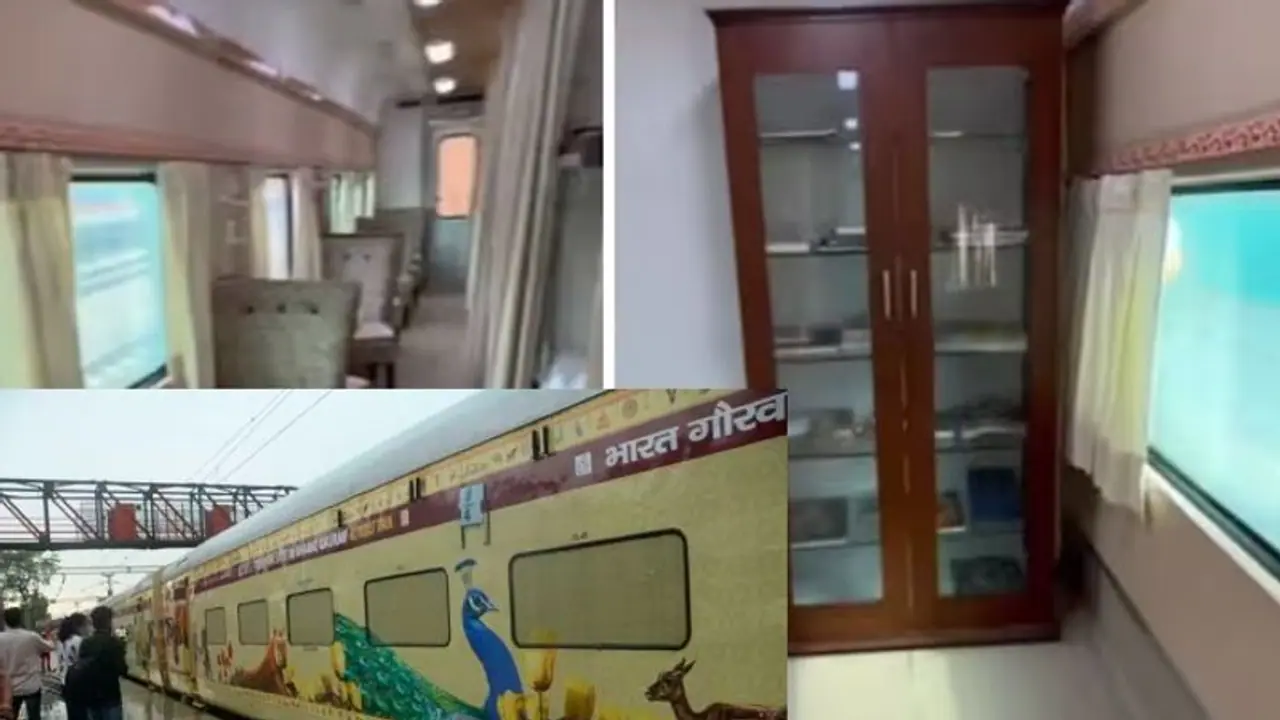 ಡೈನಿಂಗ್‌ನಿಂದ ಮಿನಿ ಲೈಬ್ರೆರಿವರೆಗೆ: ಭಾರತ್ ಗೌರವ್‌ ಪ್ರವಾಸಿ ರೈಲೊಳಗೆ ಏನೇನಿದೆ ನೋಡಿ?