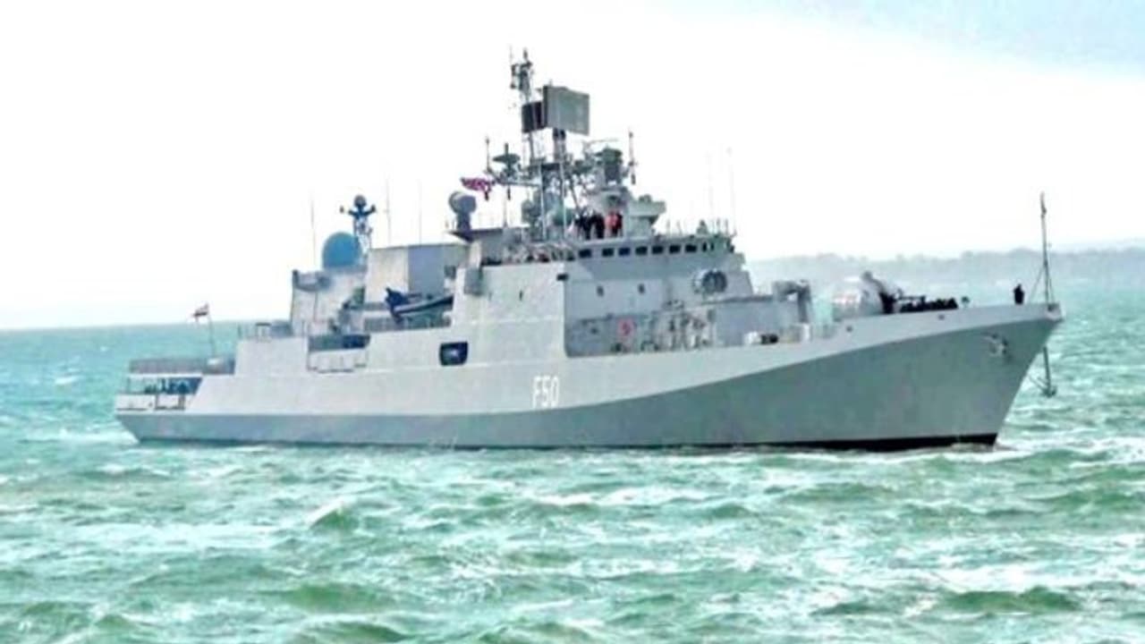 Operation Kaveri: Third naval ship INS Tarkash reaches Port Sudan for evacuation process