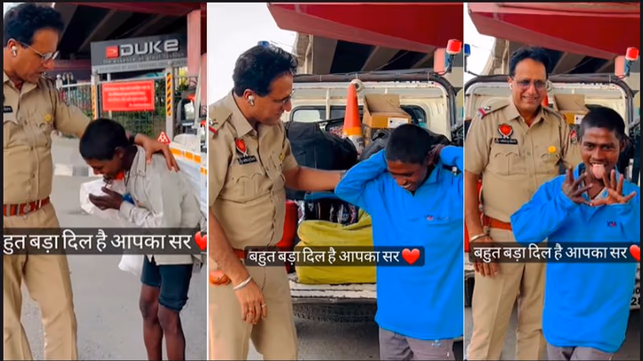 ಪೊಲೀಸ್ ಅಧಿಕಾರಿಯ ಮಾನವೀಯತೆಗೆ ಭಾವುಕನಾದ ಚಿಂದಿ ಆಯುವ ಹುಡುಗ: ವೈರಲ್ ವಿಡಿಯೋ ಪೊಲೀಸ್ ಅಧಿಕಾರಿಯ ಮಾನವೀಯತೆಗೆ ಭಾವುಕನಾದ ಚಿಂದಿ ಆಯುವ ಹುಡುಗ: ವೈರಲ್ ವಿಡಿಯೋ