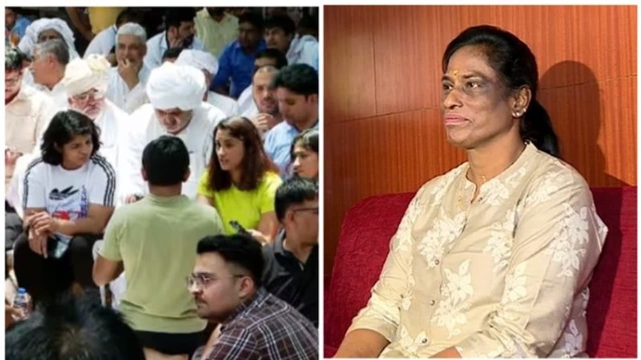 സമരം രാജ്യത്തിന്റെ പ്രതിച്ഛായക്ക് മങ്ങലേൽപിക്കും; ​ഗുസ്തി താരങ്ങളുടെ പ്രതിഷേധത്തിനെതിരെ പി ടി ഉഷ