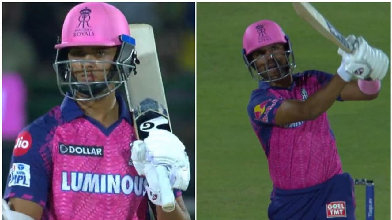 ജയ ജയ ജയ്സ്വാളിന്റെ വെടിക്കെട്ട്, ജുറലിന്റെ ആറാട്ട്; സഞ്ജു നിരാശപ്പെടുത്തിയിട്ടും കൂറ്റൻ സ്കോറുമായി റോയൽസ് ജയ ജയ ജയ്സ്വാളിന്റെ വെടിക്കെട്ട്, ജുറലിന്റെ ആറാട്ട്; സഞ്ജു നിരാശപ്പെടുത്തിയിട്ടും കൂറ്റൻ സ്കോറുമായി റോയൽസ്