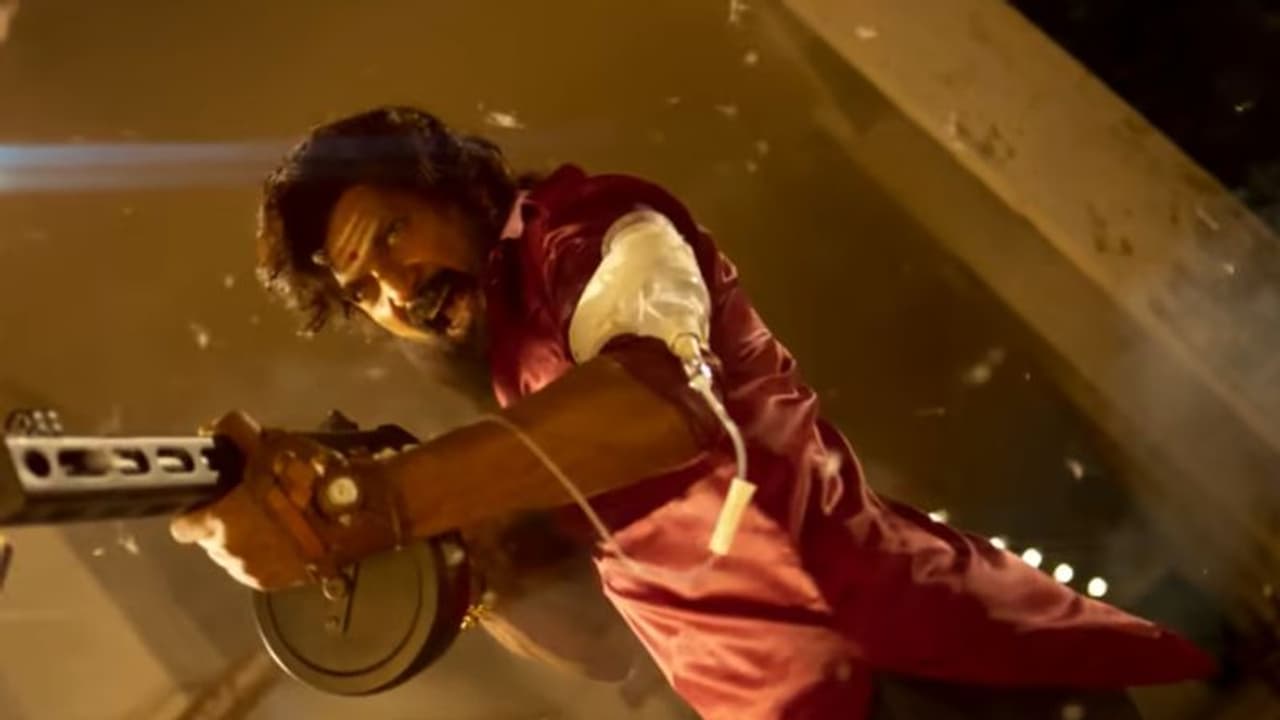 ഗംഭീര ടൈം ട്രാവലര്‍, 'മാര്‍ക്ക് ആന്റണി' ടീസര്‍ പുറത്തുവിട്ടു