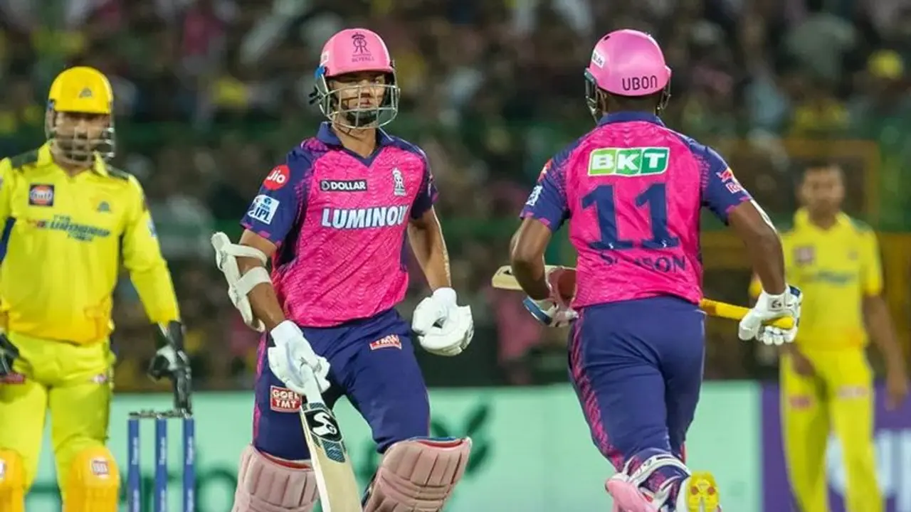 IPL 2024: ಚೆನ್ನೈ ಎದುರು ಟಾಸ್ ಗೆದ್ದ ರಾಜಸ್ಥಾನ ರಾಯಲ್ಸ್ ಬ್ಯಾಟಿಂಗ್ ಆಯ್ಕೆ IPL 2024: ಚೆನ್ನೈ ಎದುರು ಟಾಸ್ ಗೆದ್ದ ರಾಜಸ್ಥಾನ ರಾಯಲ್ಸ್ ಬ್ಯಾಟಿಂಗ್ ಆಯ್ಕೆ