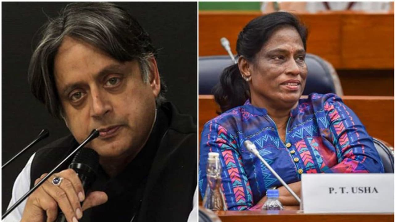 'ഗുസ്തി താരങ്ങളുടെ സമരം രാജ്യത്തിന്‍റെ പ്രതിച്ഛായക്ക് മങ്ങലേല്‍പ്പിച്ചിട്ടില്ല'; പിടി ഉഷക്കെതിരെ ശശി തരൂര്‍