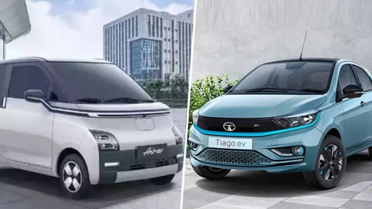 MG Comet EV vs Tata Tiago EV: Comparing features, price, battery and more